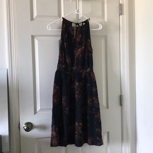 Madewell x No 6 Silk Keyhole Dress